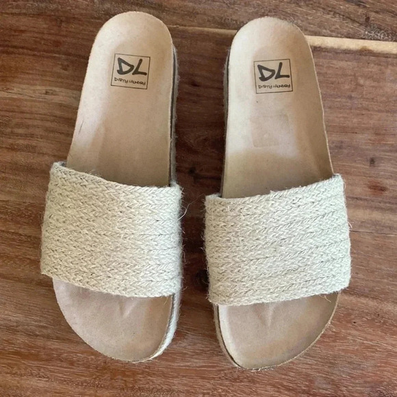Laundry espadrille platform slides 10.5 - Picture 4 of 9